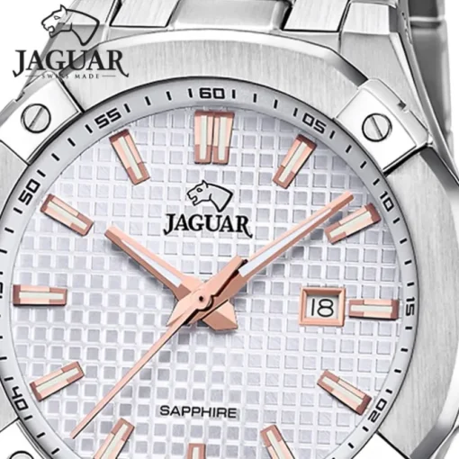 Jaguar Herrenuhr Edelstahl silber Jaguar Diplomatic Armbanduhr UJ1009/1