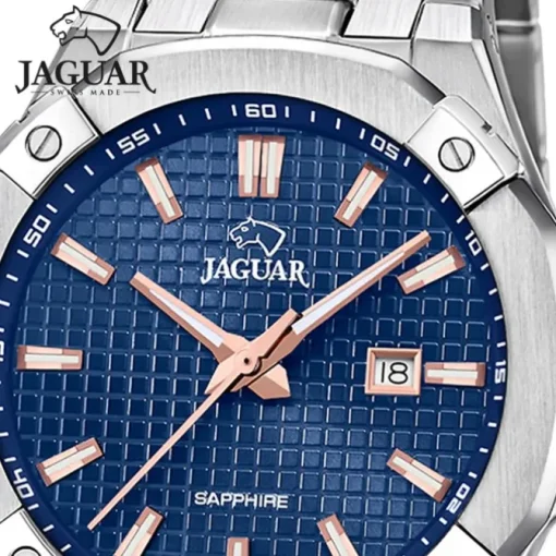 Jaguar Herrenuhr Edelstahl silber Jaguar Diplomatic Armbanduhr UJ1009/2