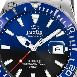 Jaguar Herrenuhr Edelstahl silber Jaguar Pro Diver Armbanduhr UJ886/5