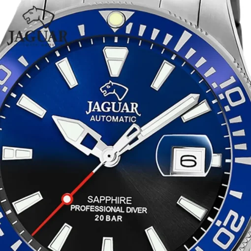 Jaguar Herrenuhr Edelstahl silber Jaguar Pro Diver Armbanduhr UJ886/5