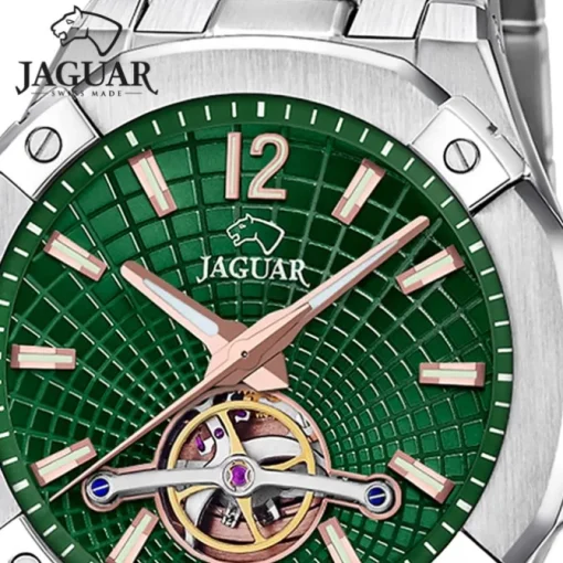 Jaguar Herrenuhr Edelstahl silber Jaguar Balancier Armbanduhr UJ1007/3