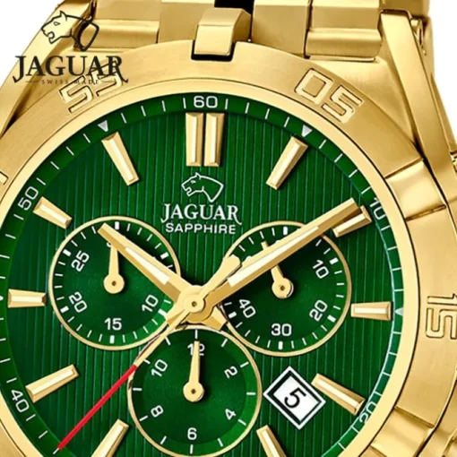 Jaguar Herrenuhr Edelstahl gold Jaguar Executive Armbanduhr UJ853/A