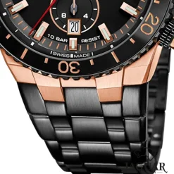 Jaguar Herrenuhr Edelstahl schwarz Jaguar Ceramic Armbanduhr UJ1023/1