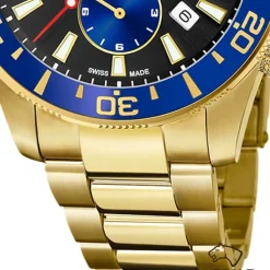 Jaguar Herrenuhr Edelstahl gold Jaguar Executive Armbanduhr UJ864/5