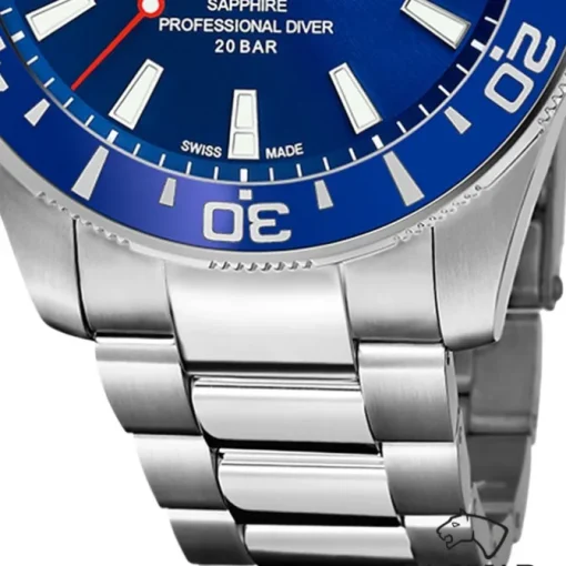 Jaguar Herrenuhr Edelstahl silber Jaguar Pro Diver Armbanduhr UJ860/C