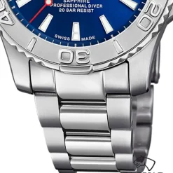 Jaguar Herrenuhr Edelstahl silber Jaguar Pro Diver Armbanduhr UJ969/2