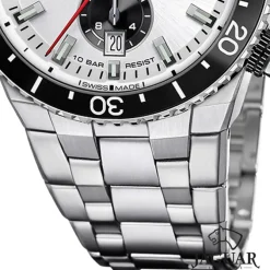 Jaguar Herrenuhr Edelstahl silber Jaguar Ceramic Armbanduhr UJ1022/1