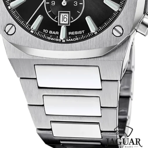 Jaguar Herrenuhr Edelstahl silber Jaguar RC. Armbanduhr UJ1025/3