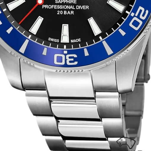 Jaguar Herrenuhr Edelstahl silber Jaguar Pro Diver Armbanduhr UJ860/5