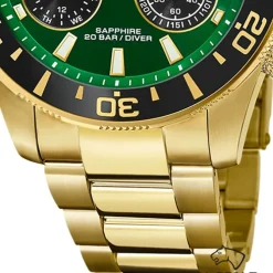 Jaguar Herrenuhr Edelstahl gold Jaguar Connected Armbanduhr UJ899/1