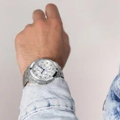 Jaguar Herrenuhr Edelstahl silber Jaguar Le Chronographe Armbanduhr UJ978/1
