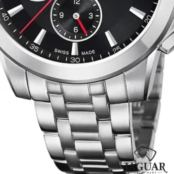Jaguar Herrenuhr Edelstahl silber Jaguar Le Chronographe Armbanduhr UJ978/4