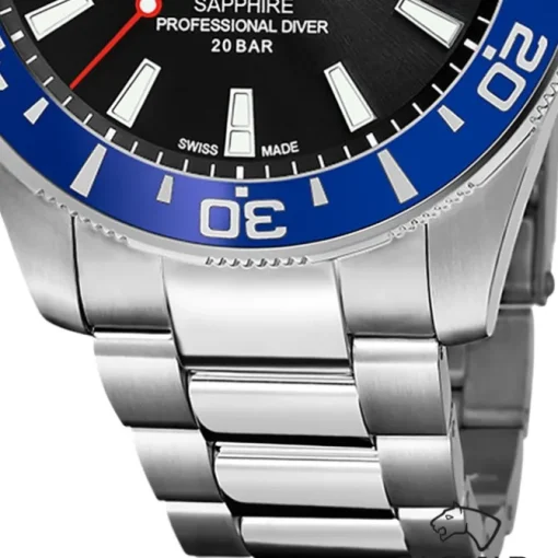 Jaguar Herrenuhr Edelstahl silber Jaguar Pro Diver Armbanduhr UJ886/5