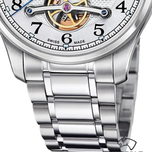 Jaguar Herrenuhr Edelstahl silber Jaguar Balancier Armbanduhr UJ965/1