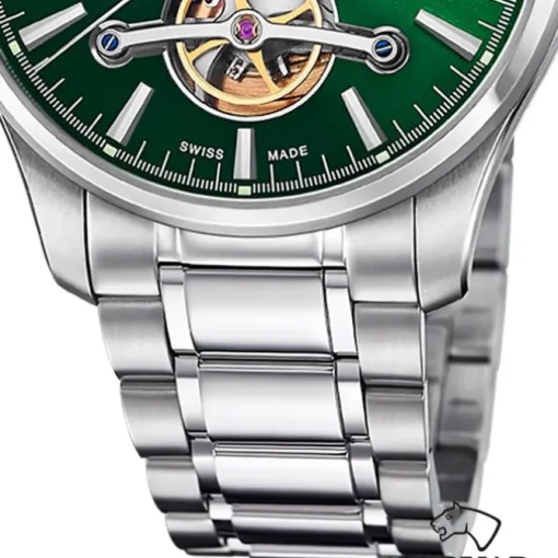 Jaguar Herrenuhr Edelstahl silber Jaguar Balancier Armbanduhr UJ965/4