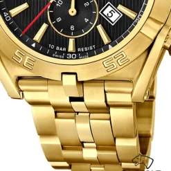 Jaguar Herrenuhr Edelstahl gold Jaguar Executive Armbanduhr UJ853/B