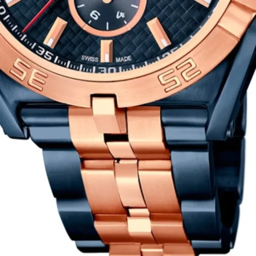 Jaguar Herrenuhr Edelstahl blau rose J810/1 Saphir Special Edition UJ810/1