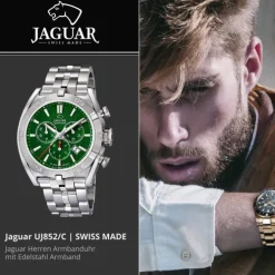 Jaguar Herrenuhr Edelstahl silber Jaguar Executive Armbanduhr UJ852/C
