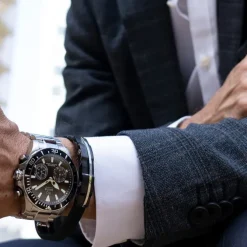 Jaguar Herrenuhr Edelstahl silber Jaguar Connected Armbanduhr UJ888/2
