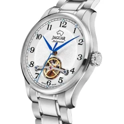 Jaguar Herrenuhr Edelstahl silber Jaguar Balancier Armbanduhr UJ965/1