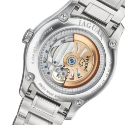 Jaguar Herrenuhr Edelstahl silber Jaguar Balancier Armbanduhr UJ965/5
