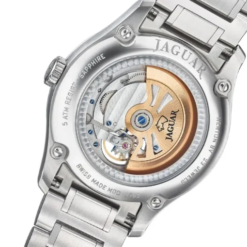 Jaguar Herrenuhr Edelstahl silber Jaguar Balancier Armbanduhr UJ965/5