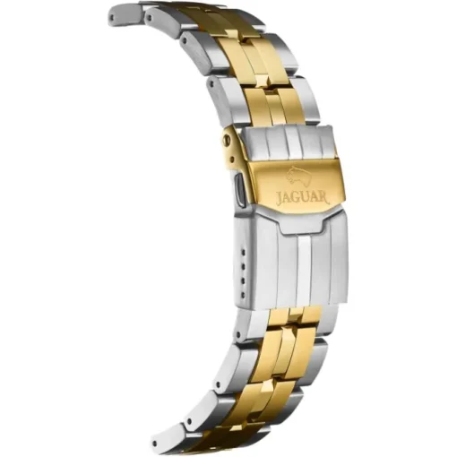 Jaguar Herrenuhr Edelstahl silber gold Jaguar Executive Armbanduhr UJ855/A
