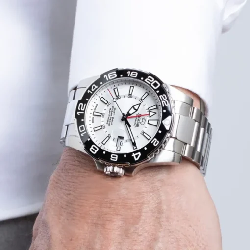 Jaguar Herrenuhr Edelstahl silber Jaguar Ceramic Armbanduhr UJ1011/1