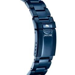 Jaguar Herrenuhr Edelstahl blau Jaguar Connected Armbanduhr UJ930/1