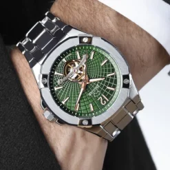 Jaguar Herrenuhr Edelstahl silber Jaguar Balancier Armbanduhr UJ1007/3