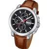 Jaguar Herrenuhr Leder braun Jaguar Le Chronographe Armbanduhr UJ975/4