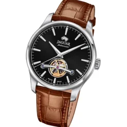 Jaguar Herrenuhr Leder braun Jaguar Balancier Armbanduhr UJ966/5