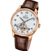 Jaguar Herrenuhr Leder braun Jaguar Balancier Armbanduhr UJ967/1