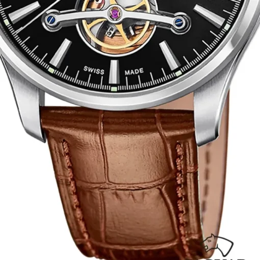 Jaguar Herrenuhr Leder braun Jaguar Balancier Armbanduhr UJ966/5