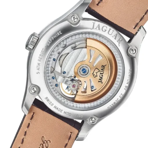 Jaguar Herrenuhr Leder braun Jaguar Balancier Armbanduhr UJ966/5
