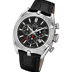 Jaguar Herrenuhr Leder schwarz Jaguar Executive Armbanduhr UJ857/D