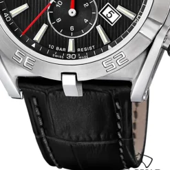 Jaguar Herrenuhr Leder schwarz Jaguar Executive Armbanduhr UJ857/D