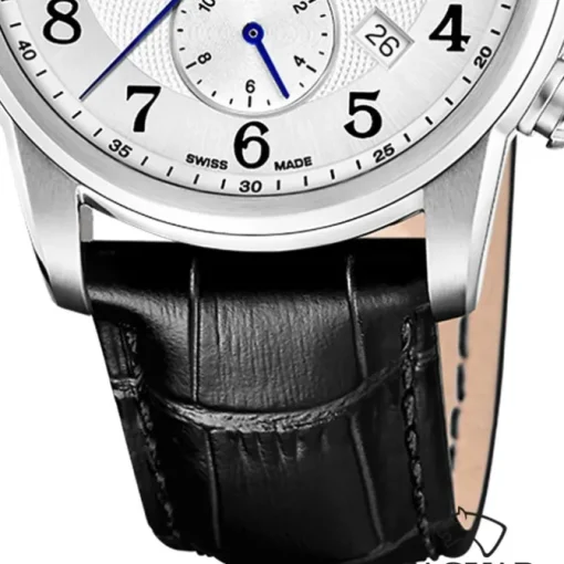 Jaguar Herrenuhr Leder schwarz Jaguar Acamar Armbanduhr UJ968/7