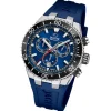 Jaguar Herrenuhr Silikon blau Jaguar Ceramic Armbanduhr UJ1021/1