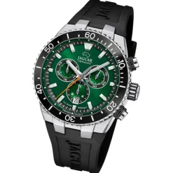 Jaguar Herrenuhr Silikon schwarz Jaguar Ceramic Armbanduhr UJ1021/2