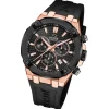 Jaguar Herrenuhr Silikon schwarz Jaguar Diplomatic Armbanduhr UJ1015/1