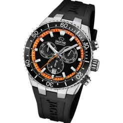 Jaguar Herrenuhr Silikon schwarz Jaguar Ceramic Armbanduhr UJ1021/4