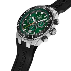 Jaguar Herrenuhr Silikon schwarz Jaguar Ceramic Armbanduhr UJ1021/2