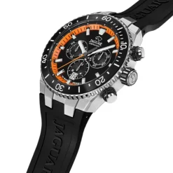 Jaguar Herrenuhr Silikon schwarz Jaguar Ceramic Armbanduhr UJ1021/4