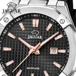 Jaguar Herrenuhr Silikon schwarz Jaguar Diplomatic Armbanduhr UJ1010/4
