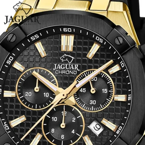 Jaguar Herrenuhr Silikon schwarz Jaguar Diplomatic Armbanduhr UJ1014/1