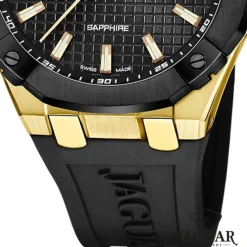 Jaguar Herrenuhr Silikon schwarz Jaguar Diplomatic Armbanduhr UJ1012/1