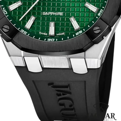 Jaguar Herrenuhr Silikon schwarz Jaguar Diplomatic Armbanduhr UJ1019/1