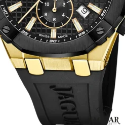 Jaguar Herrenuhr Silikon schwarz Jaguar Diplomatic Armbanduhr UJ1014/1
