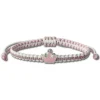 Kinder Armband rosa mit Krone Kinderschmuck aus 925er Silber TW SDA8000A